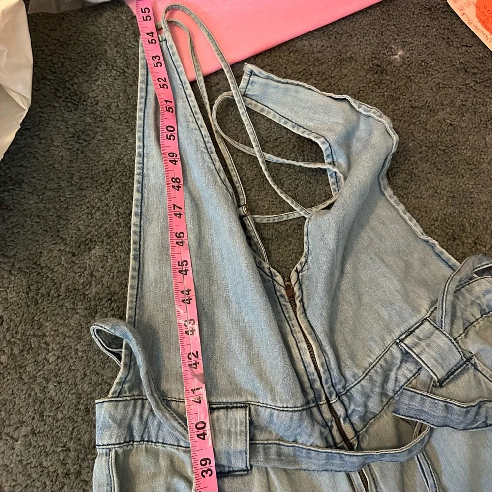 FP chambray jumpsuit